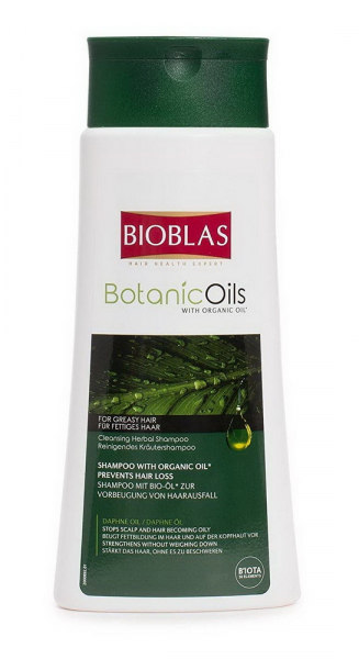 Bioblas BotanicOils Daphne Öl Shampoo für fettiges Haar